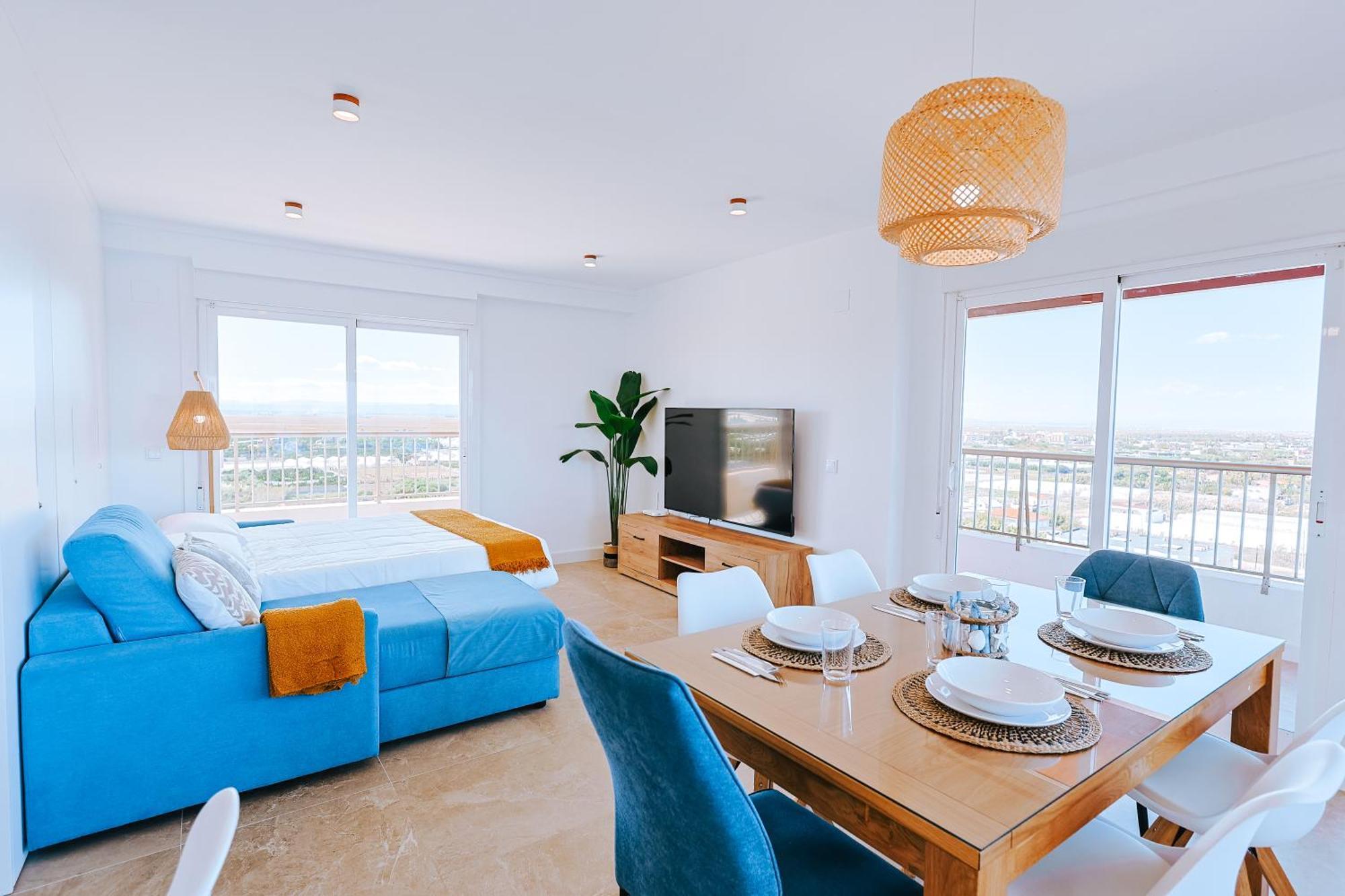Apartamento Premium Con 5 Piscinas Barbacoa Tenis Frontenis 마레니 블라우 외부 사진